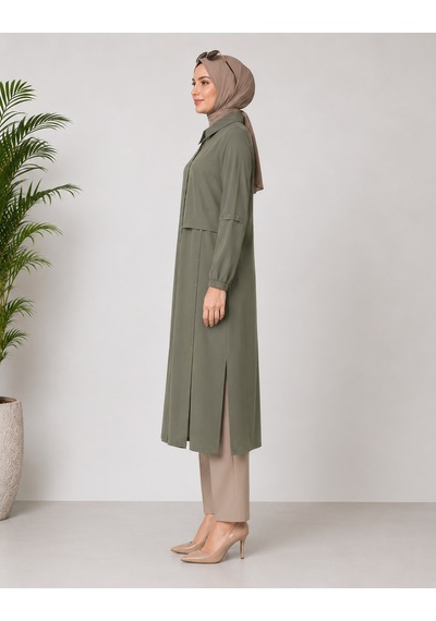 Behrem Veka Tesettür Kap 2559 Yeşil