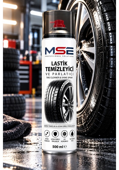 Profesyonel Lastik Temizleyici Parlatıcı Sprey 500 Ml