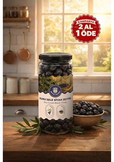 Kuru Sele Gemlik Siyah Zeytin - 300g - 829600421