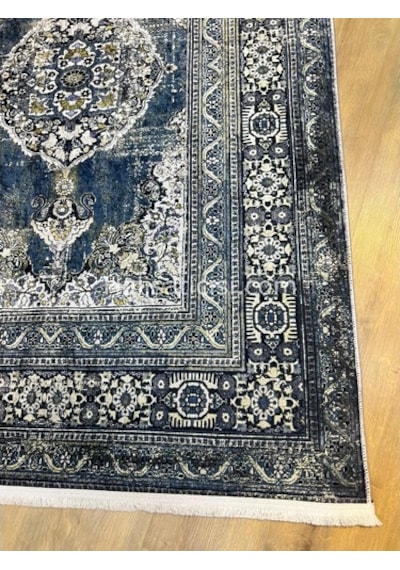 Salerno Çamaşır Makinesinde Yıkanabilir Kilim Halı Hs1031 Çok Renkli