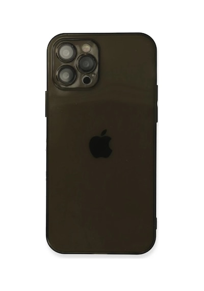 Apple Uyumlu iPhone 12 Pro Uyumlu Kılıf Fly Lens Silikon - Siyah