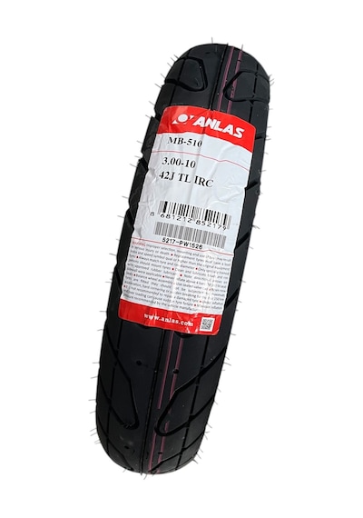 Motosiklet Dış Lastik 3.00-10 Mb-510 İrc Tubeless 2026 15. Hafta Üretim