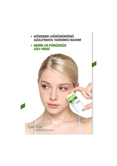 Kaktüs Özlü Gözenek Sıkılaştırıcı Serinletici Cactox Multi Balm 25gr