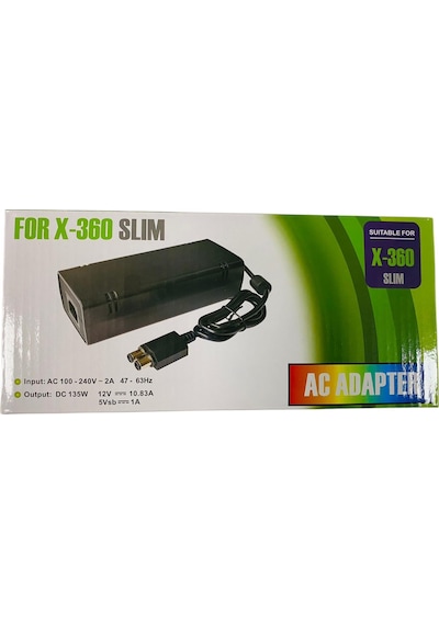 Microsoft Xbox 360 Slim AC Adaptör