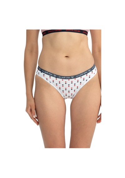 U.s Polo Assn. 66430 Kadın Karışık Desen Pamuklu 3'lü Slip Külot-lacivert Lacivert