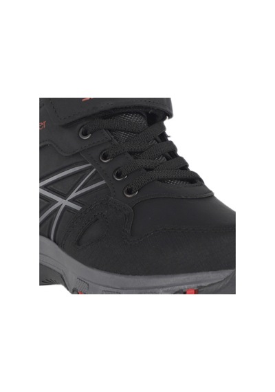 Slazenger NESKE Çocuk Cırt Cırtlı Siyah / Kırmızı Bot