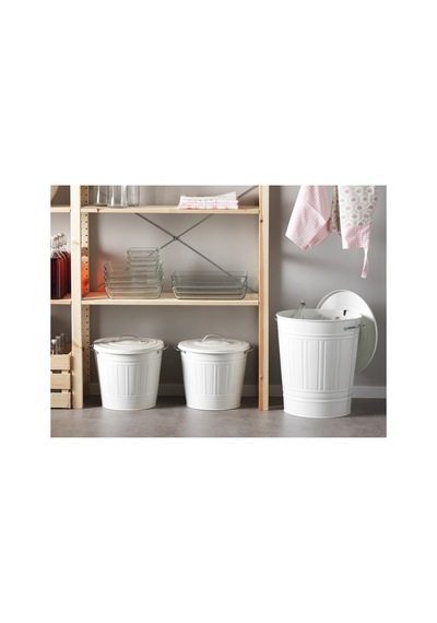 Ikea Knodd Çöp Kutusu 16 Lt Beyaz