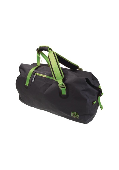 Jr Gear Roll Top Vinyl Duffel Su Geçirmez Spor Çanta 30 Litre-SİYAH-YEŞİL