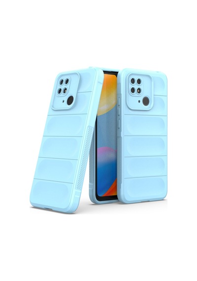 Redmi 10c Kılıf Optimum Silikon - Sky Blue Bzsxx00 1