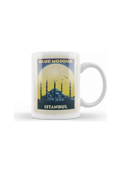 Sultanahmet Camii Kupa Bardak Porselen Karışık