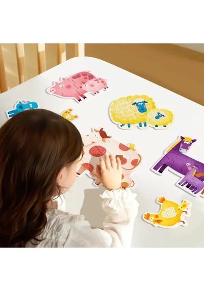 Mideer My First Puzzle Çiftlik Hayvanları Md1462