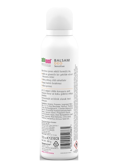 Sebamed Aerosol Balsam Sensitive Sprey Deodorant 150 ML