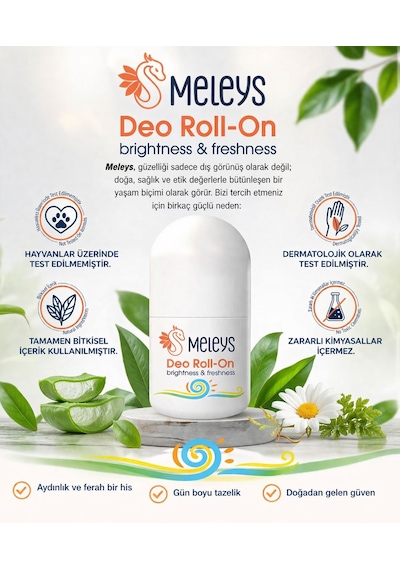 Meleys Ter ve Koku Önleyici Roll-On Deodorant 50 ML