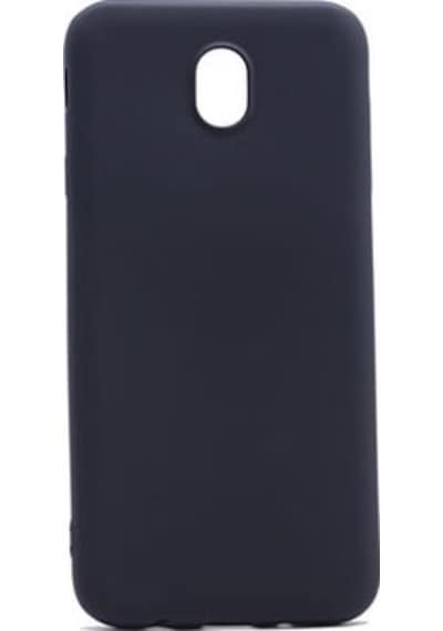 Samsung Galaxy Uyumlu J7 Pro Kılıf Esnek Ve Hafif Yapılı Soft Touch Premium Silikon Kapak Ryc/biye Siyah