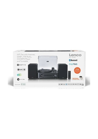 Lenco Mc-760bk - Pikap Ve Hoparlörlü Hi-fi Stereo Sistem - İnternet Radyosu, Dab+, Fm, Bluetooth , Cd/mp3 Çalar - Siyah Lenco Mc-760bk - Pikap Ve Hoparlörlü Hi-fi Stereo Sistem - İnternet Radyosu, Dab+, Fm, Bluetooth , Cd/mp3 Çalar - Siyah