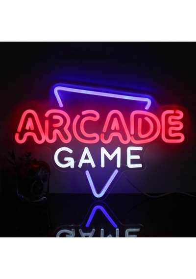 Arcade Game Neon Led Tabela Dekoratif Aydınlatma