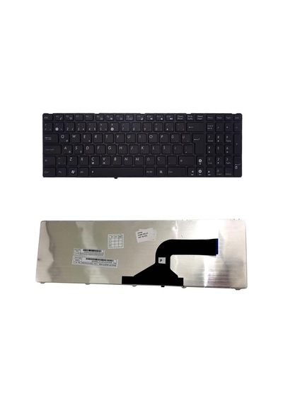 Asus K52je-ex029v İle Uyumlu Klavye Siyah Türkçe Asus K52je-ex030v İle Uyumlu Klavye Siyah Türkçe Çerçeveli