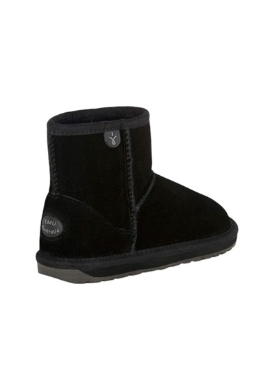 Emu Australia Emu Australia Unisex Çocuk Bot Wallaby Mini Siyah 98 Siyah