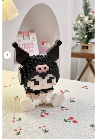 Sanrio Kuromi Mikro Blok Lego Seti - Kendin Yap Figür Oyuncak - Hediye Kutulu Koleksiyon Serisi