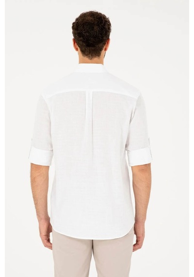 U.s. Polo Assn. Lucan Beyaz Erkek Gömlek 1831417 Beyaz