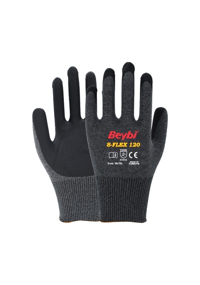 Sandy Finish Kaplı S-flex120 Gri Siyah