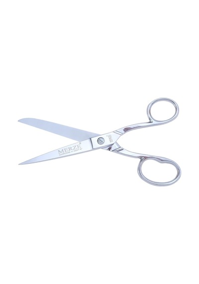 Fdm Merze 4257-8 Krom Kaplama Ev Ve Saya Makası Çift Parmak D-165 No:8 20 Cm