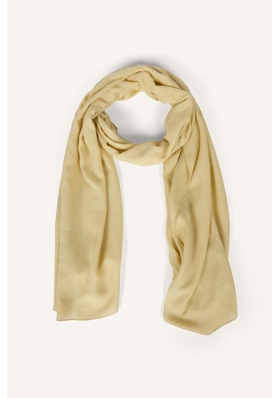 Defacto Fresh Scarfs X Defacto Premium Sütlü Kahve Keten Şal I1758ax26smbg398 Bej-bg398