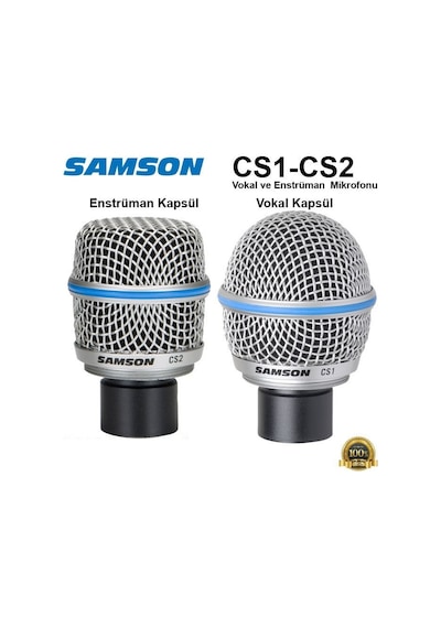 Samson Cs1/cs2 Vokal ve Enstrüman Mikrofonu