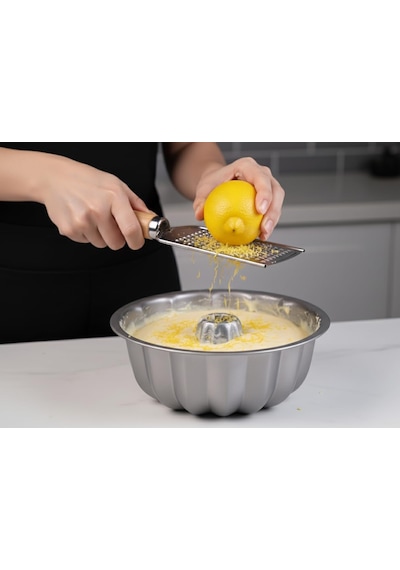 Bambu Saplı Çelik Mutfak El Rendesi,peynir Rendesi,velor Home Diğer