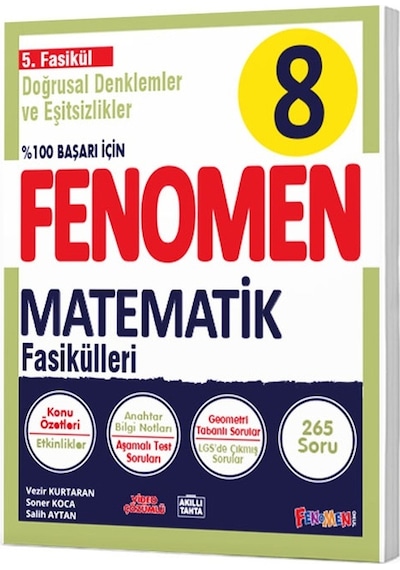 Fenomen 8. Sınıf Matematik 5. Fasikül