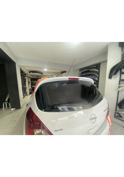 Corsa D Fiber Spoiler Parlak Siyah