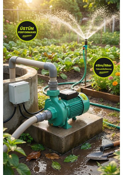 Reschmann R-scm-80 Profesyonel Santrifüj Su Pompası 1.5 Kw / 2 Hp