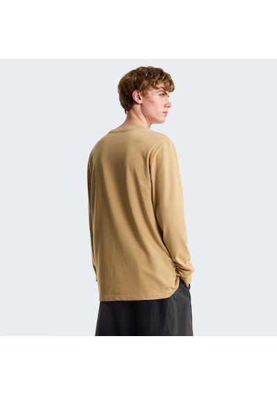 The North Face M Evolutıon Sımple Dome Regular Long Sle Erkek Tişört Nf0a8eu3lk51 Haki