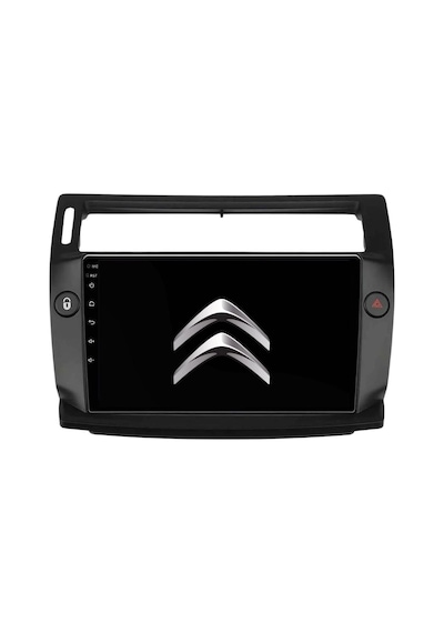 Citroen C4 Android Multimedya Sistemi 4-64 Cadence 2005-2011 R18 Ön Kayıt Kamera 9"