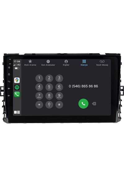 Volkswagen Polo Android Multimedya Sistemi 2017-2024 Crv-4579xr