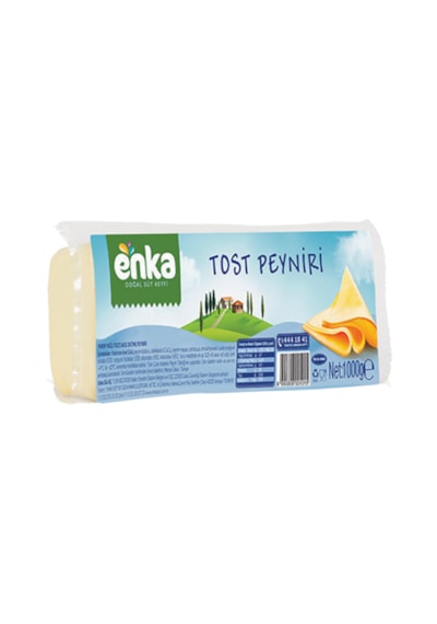Enka Süt Yarım Yağlı Taze Eritme Tost Tipi Peyniri 1 Kg