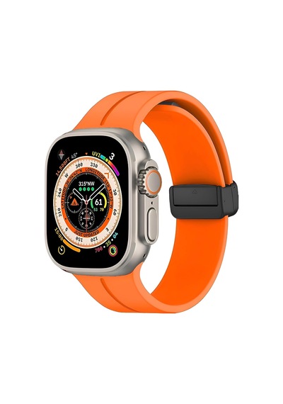 Mıknatıslı Kordon Serisi Için 42 44 45 46 49 Mm Uyumlu Spor Kayış