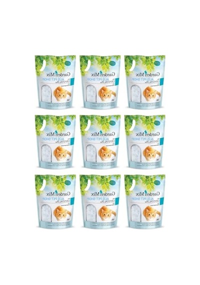 1,4 Kg Silika Kedi Kumu, 3,8 L Hacim, 9 Adet