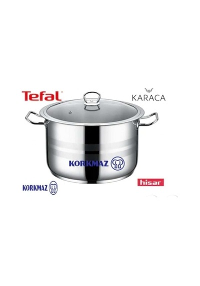 Doğuş Mutfak Metal Tepe Cam Kapak Tencere Kapağı 22 Cm