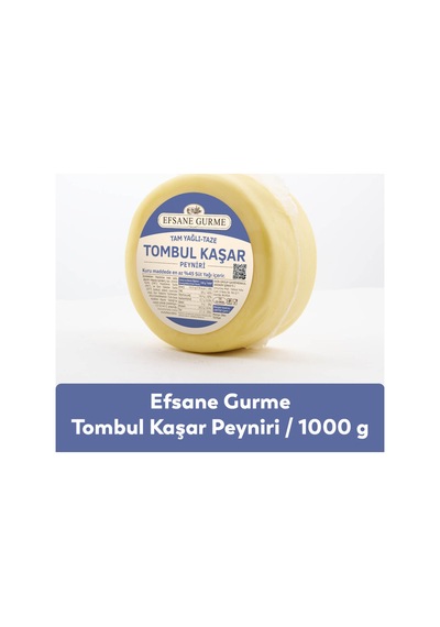 Efsane Gurme Taze Tombul Kaşar 1 Kg