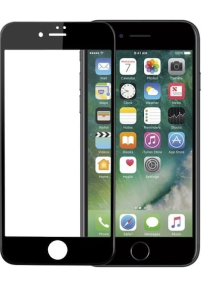 Apple Uyumlu   iPhone 7-8 Için Ekranı Tam Kaplayan Cam Ekran Koruyucu