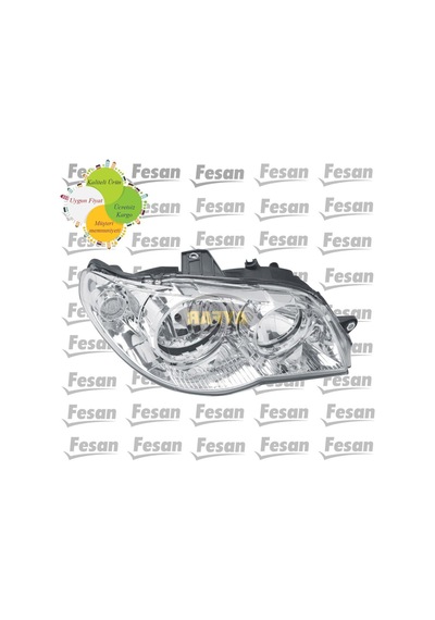 Fiat Albea Palio Sağ Ön Far Lambası Manuel 20052009 N11.960