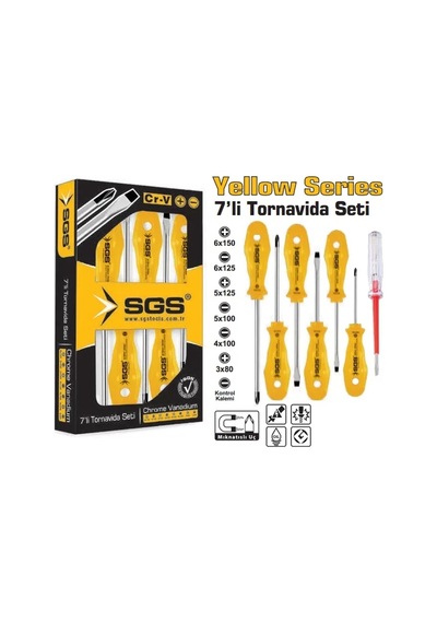 Sgs Tornavida Seti 7 Parça