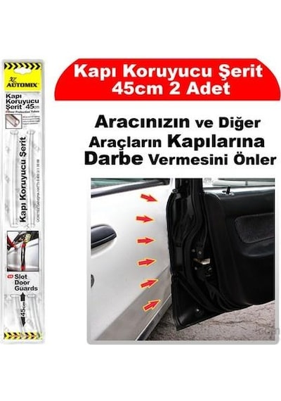 Automıx Kapı Koruyucu Şerit Şeffaf 45cm