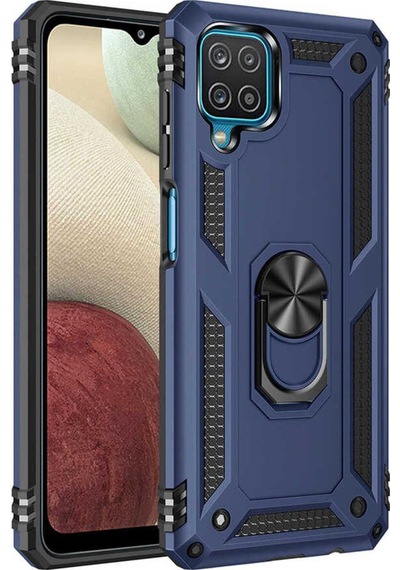 Galaxy A22 4g Kılıf Zore Vega Kapak Mavi