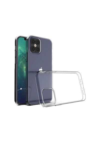 Apple İphone 12 Pro Max Kılıf Lüx Şeffaf Silikon standart