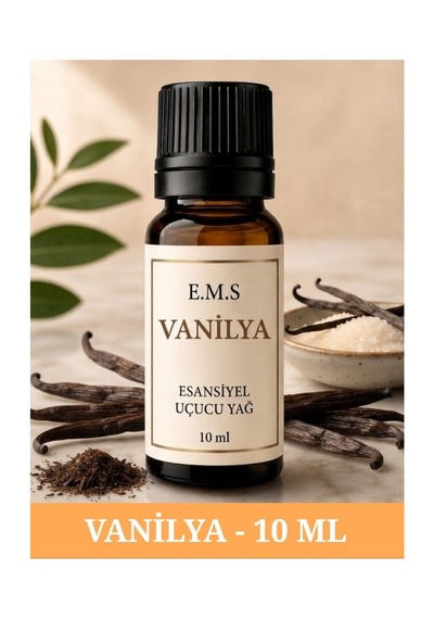 Vanilya Esansiyel Uçucu Yağ Buhurdanlık Yağı Difüzör Esansı Oda Kokusu Esansı Mum Esansı 10 Ml.