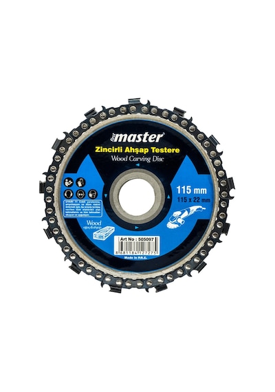 Master 505097 Wood Carving Disc Ahşap İşleme Diski 115 Mm 13 Diş