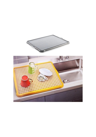Pratik Lavabo Tezgah Üstü Bulaşık Kurutmalığı Süzmatik 22x40 Cm 784 Belirtilmemiş Çok Renkli Diğer