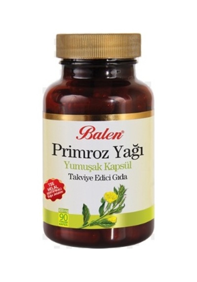 3 Kutu Balen Primroz Yağı Kapsülü Evening Primroze Oil 650X90